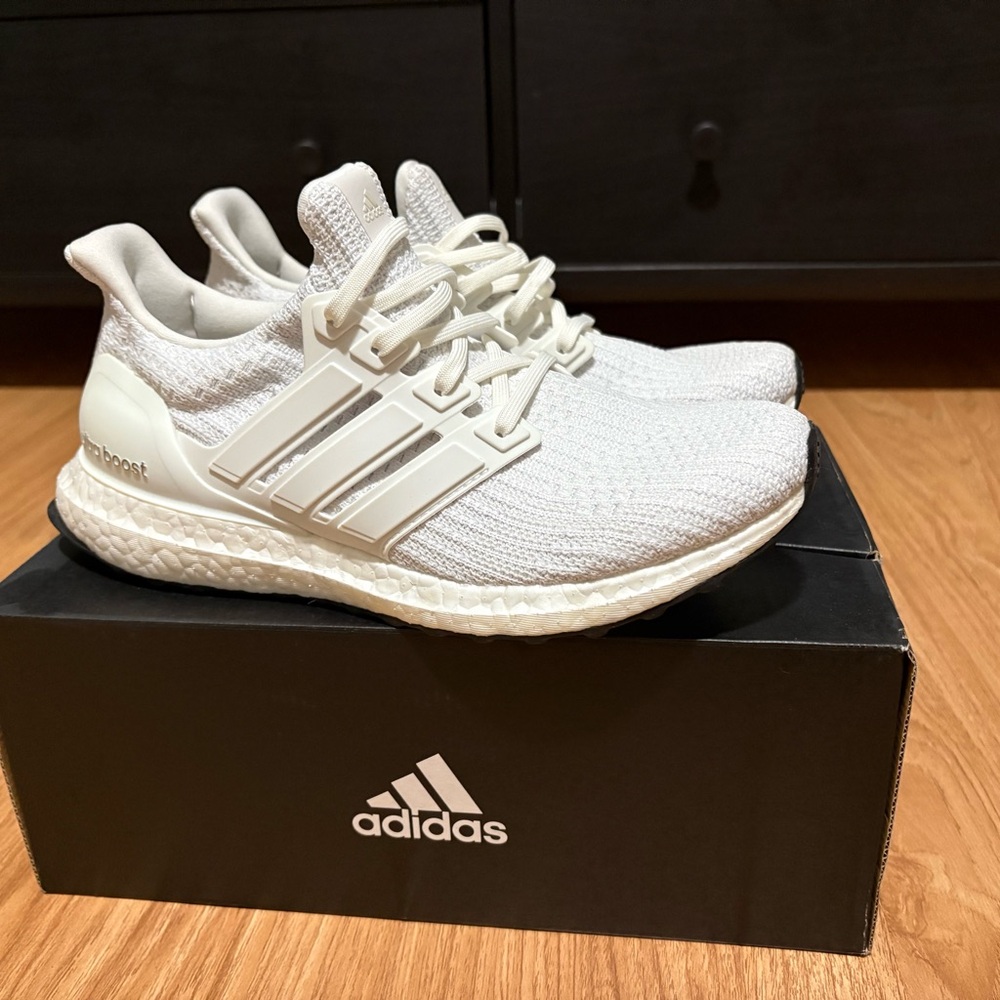 Adidas UltraBoost Pure White Sneakers